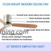 Andersonlight 52-in Brushed Nickel Flush Mount Indoor Ceiling Fan with Remote (3-Blade) - B07F7S7FL1